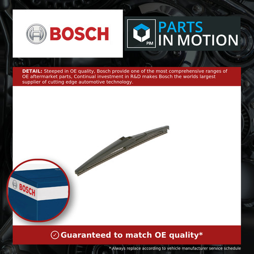 Rear wiper blade - wiper, h281