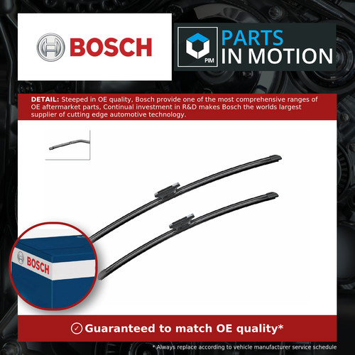 Wiper blades flat - 2x,